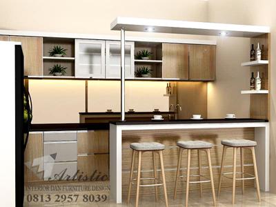 ARTISTIC Kitchen Set Mini bar Murah Jogja | Jasa Buat Kitchen Set Design Jogja |  Kitchen Set Minibar Sleman  |  Kitchen Set Minibar Bantul