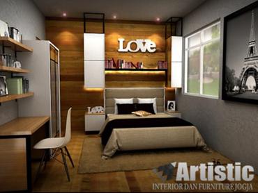 Jasa Pembuatan Furniture Interior Kamar Tidur Set Jogja  |  Harga Per Meter Murah Desain Interior Minimalis Yogyakarta ARTISTIC
