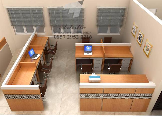 Mau Interior Kantor seperti ini? Jasa Pembuatan Interior Furniture Perkantoran Sleman, Bantul, Jogja, Daerah Istimewa Yogyakarta