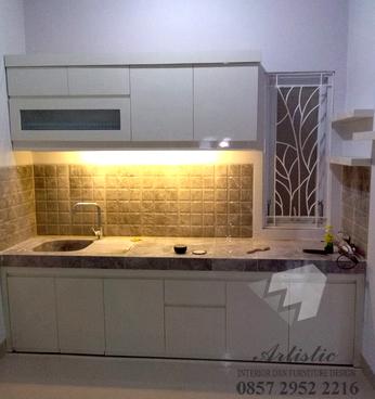 Proses Pemasangan Furniture Interior Design Kitchen Set Pesanan Bapak Eddy di Bantul Daerah Istimewa Yogyakarta