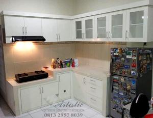 Proses Pemasangan Interior Kitchen Set Pesanan Bapak Dani di Sleman Daerah Istimewa Yogyakarta | ARTISTIC Interior Murah Jogja